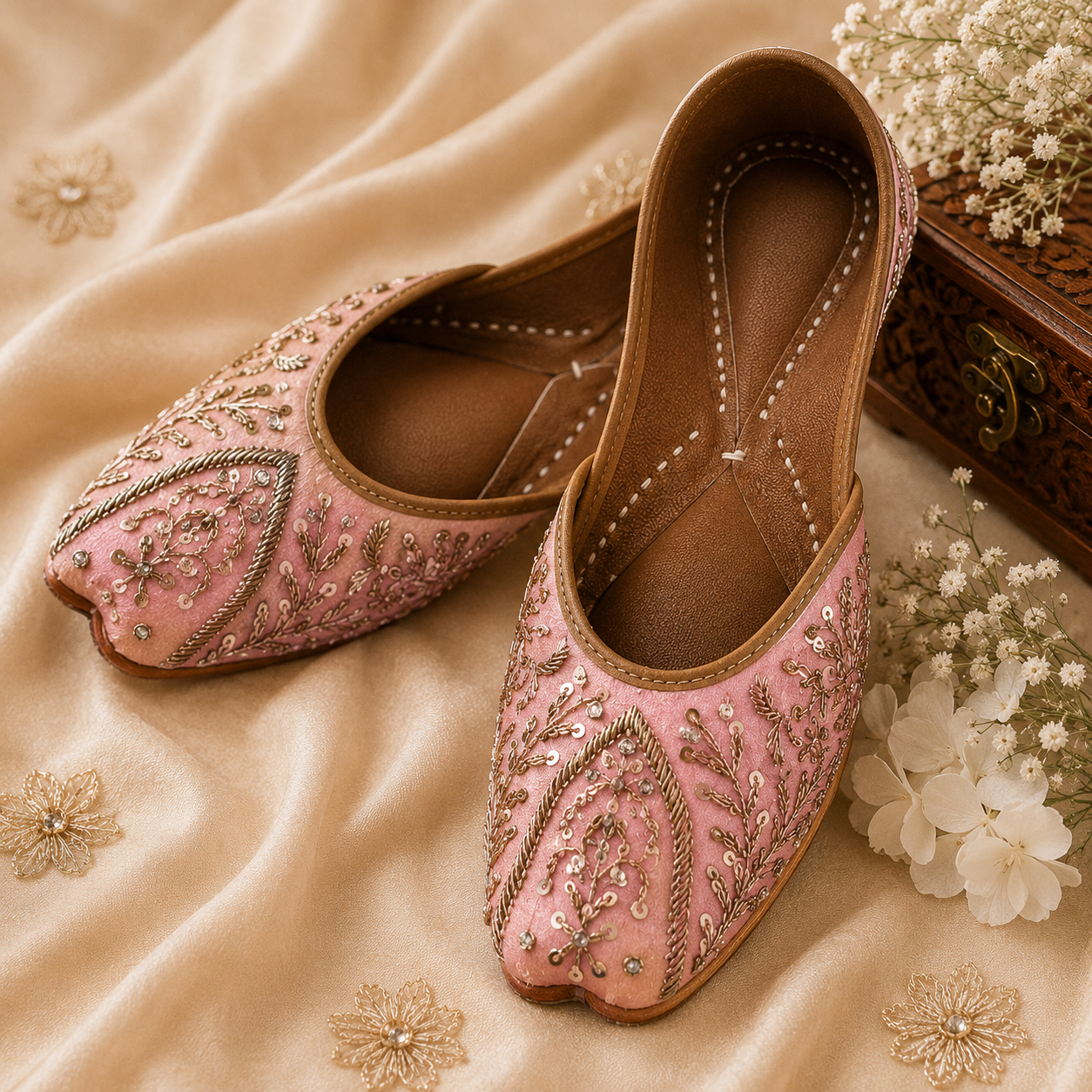 Traditional Handcrafted Punjabi Jutti