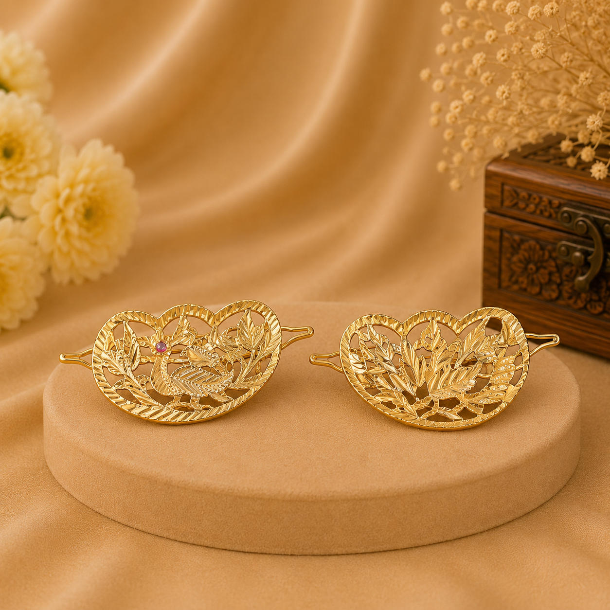 Jadau Traditional Hair Pins