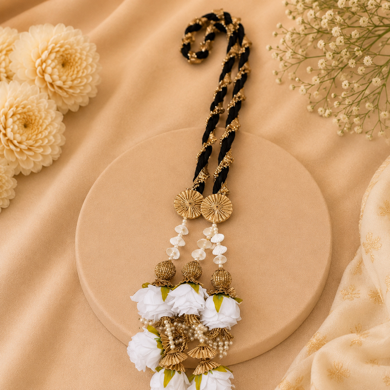Floral Punjabi Paranda