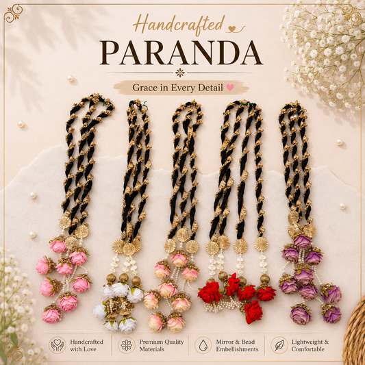 Floral Punjabi Paranda