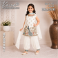 Elegant White Girls Punjabi Patiala Suit