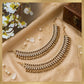 Traditional Pearl Kundan Anklets